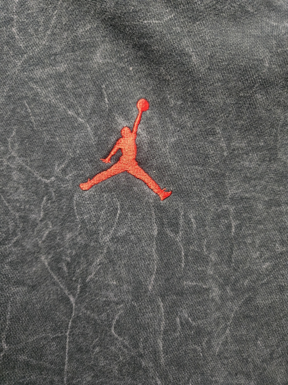 Nike Air Jordan Vintage Wash Hoodie Size Large | Graphic Swoosh Pullover Hoodie - Picture 4 of 9